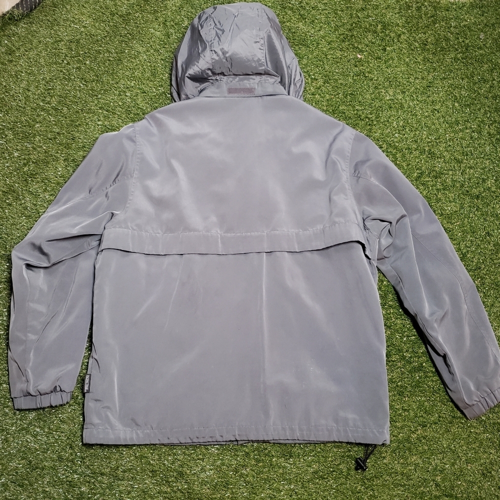 Pacific Trail Mens Black Full ZipRemovable Hooded Lined Jacket Size Medium H1 - Picture 6 of 6